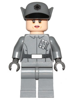 LEGO Minifigure -- First Order Officer Female (75104)-Star Wars / Star Wars Episode 7 -- SW0665 -- Creative Brick Builders